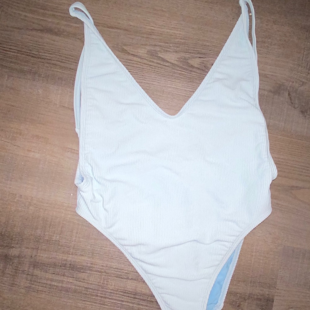 Baby Blue One Piece Swimsuit
